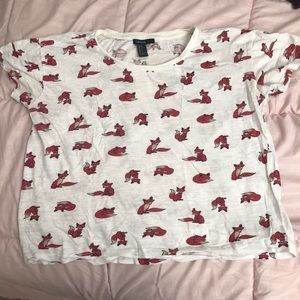 NWOT Fox Shirt